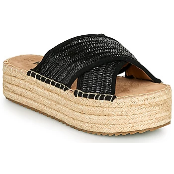 image of Refresh TERRA womens Mules / Casual Shoes in Black