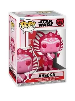 image of Star Wars Valentines POP! Star Wars Vinyl Figure Ahsoka 9 cm