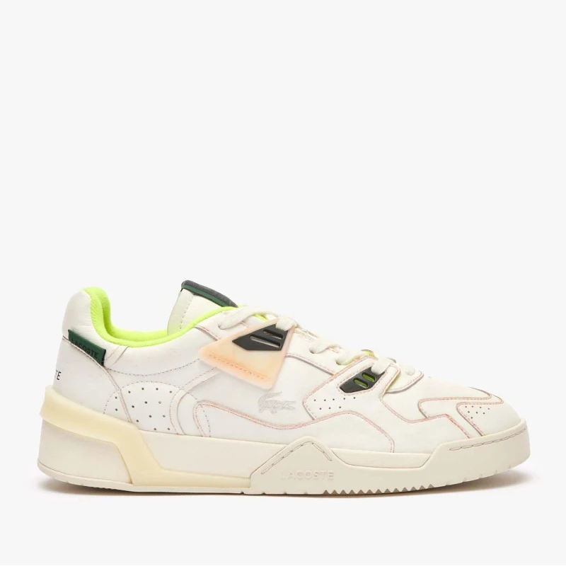 Image of Lacoste LT 125 Leather Trainers White male UK 10.5