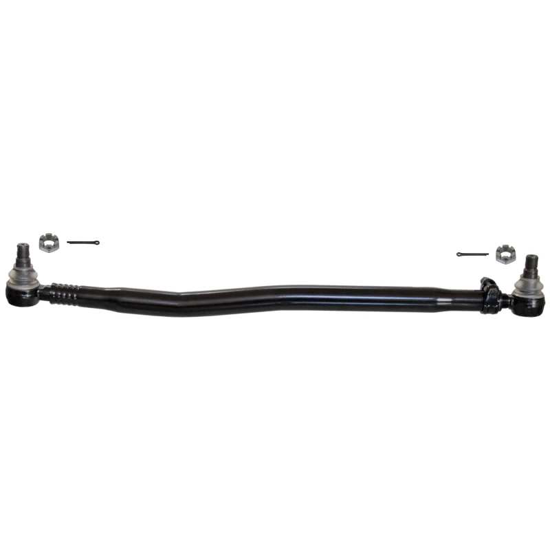 Image of FEBI BILSTEIN 35187 Centre Rod Assembly Front Axle, with crown nut, OE Turbo NEW Centre Rod Assembly (285)