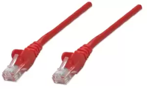 Intellinet Network Patch Cable, Cat5e, 5m, Red, CCA, U/UTP, PVC,...