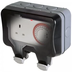 image of Masterplug 13A Nexus Storm Weatherproof Time Controlled Switch