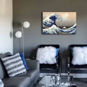 Image of 45702021C-017 Multicolor Decorative Canvas Painting
