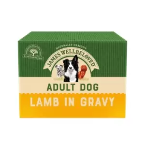 James Wellbeloved Lamb and Rice Cat Food 80 x 150g