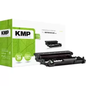 image of KMP Drum replaced Brother DR-2200, DR2200 Compatible Black 12000 Sides B-DR22