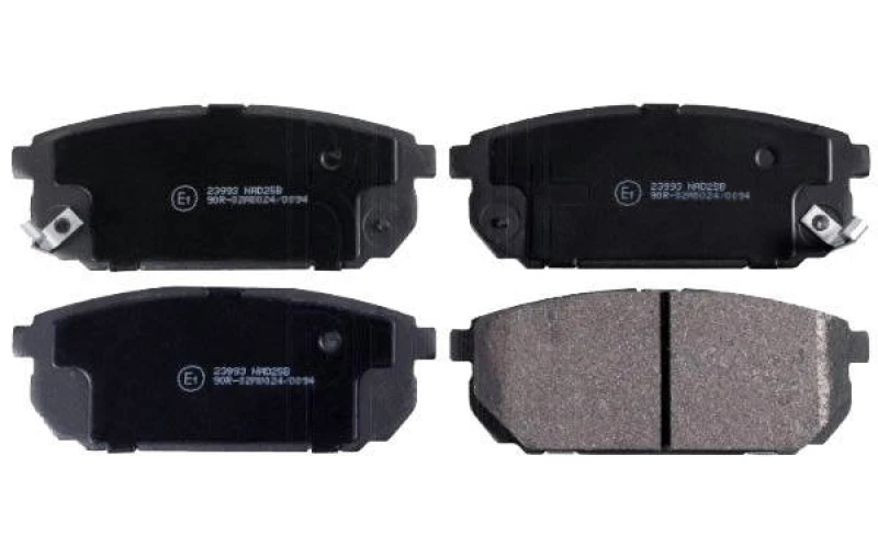 Image of Blue PRINT ADG04259 Brake pad set Rear Axle, with acoustic wear warning Brake Pad Set,disc brake (402)