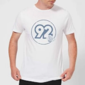 Image of Nintendo Vintage Mario Racer 92 Mens White T-Shirt - L - White