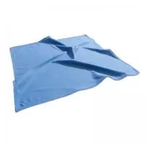 Image of Delta Microfibre Cloth, Blue, Triangular Structure 1 - GL189 GL189