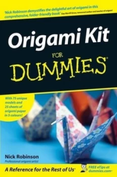 Image of Origami Kit for Dummies by Nick Robinson Paperback