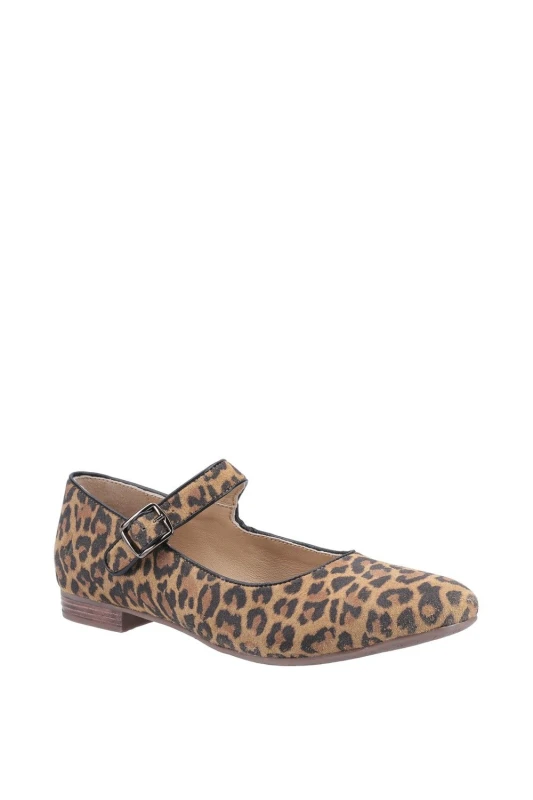 Image of Hush Puppies Melissa Strap Shoe - Brown Brown 8