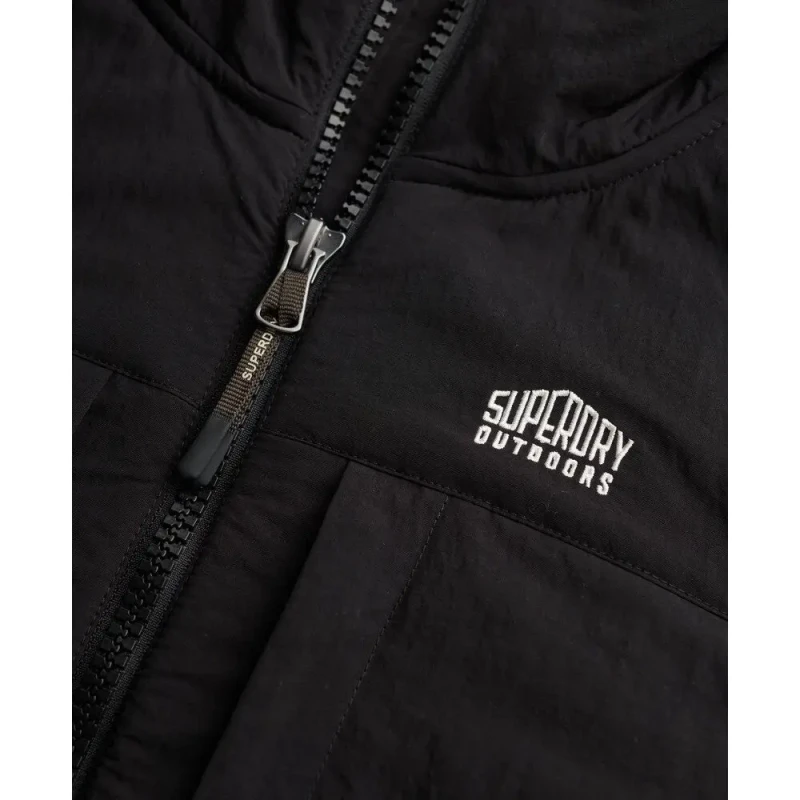 Image of Superdry Womens hybrid fleece Superdry Blanc Female XS W5012072A-71D