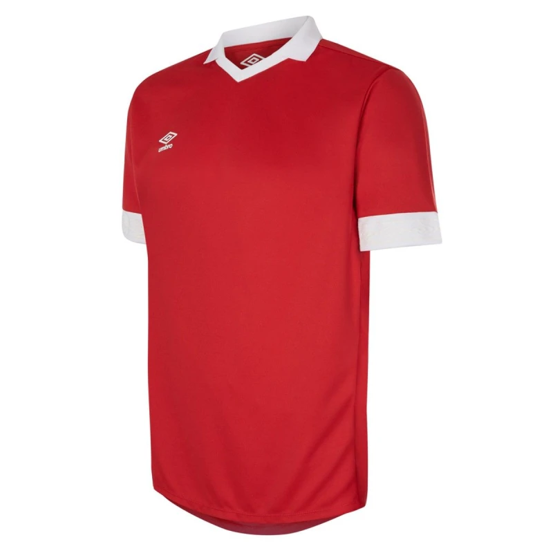 Image of Umbro Umbro Men Tempest Jersey in Maroon Size: Small Maroon S Male 5063238093560