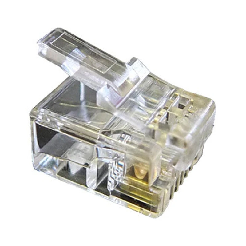 Image of Cablenet Cablenet RJ12 6P6C 24-26AWG Crimp Plug Stranded 22-2131