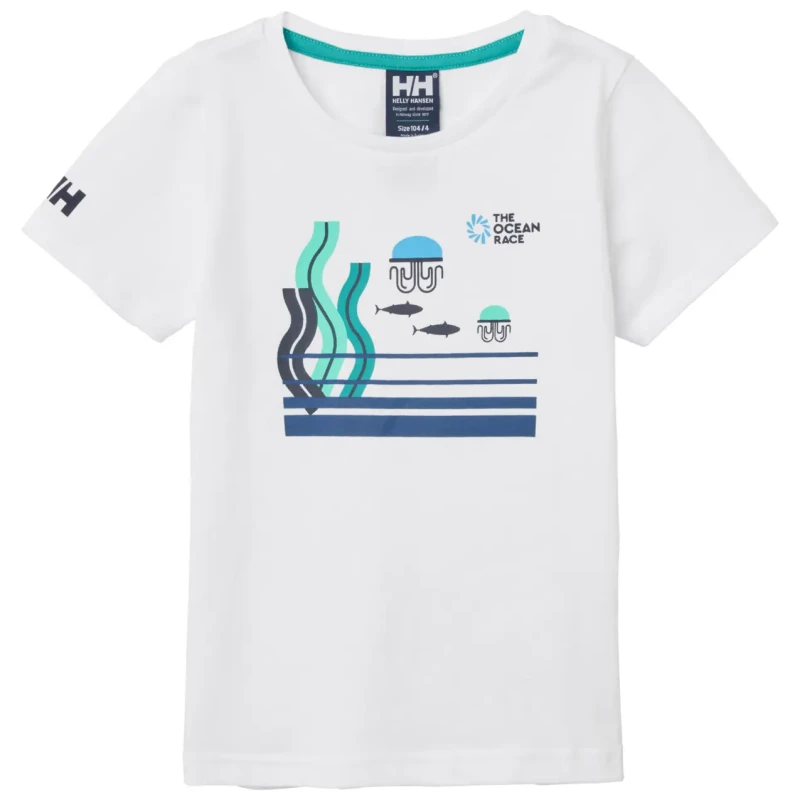 Image of Helly Hansen Baby T-Shirt Helly Hansen The Ocean Race Blanc Unisex 1 an
