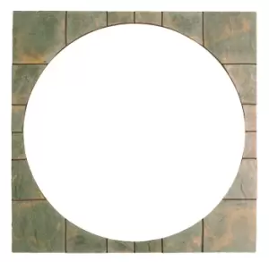 Image of Kelkay Abbey Circle Squaring Off Paving Kit 2.4m - Antique Grey