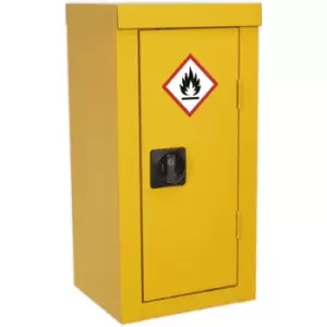 Image of Hazardous Substance Cabinet - 350 x 300 x 705mm - Single Door - 2 Point Key Lock