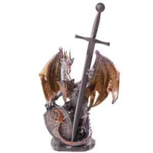 Image of Dark Legends Fire Shield Dragon