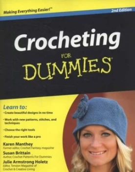 Image of Crocheting for Dummies by Susan Brittain Paperback