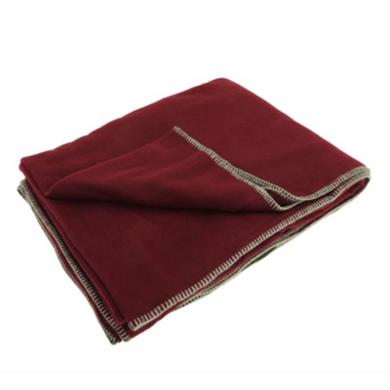 Image of Result Plain Warm Outdoor Fleece Blanket (330gsm) Pack of 2 Scarlet unisex