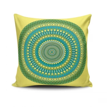 Image of MANDALA-39 - No Filling Multicolor Cushion Cover