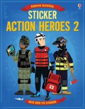 Image of Sticker Action Heroes 2 by Lisa Jane Gillespie Book