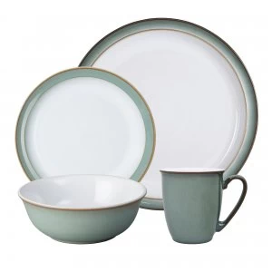 Denby Regency Green 16 Tableware Set