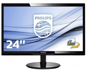 Image of Philips 24" 246V5LHAB Full HD LED Monitor