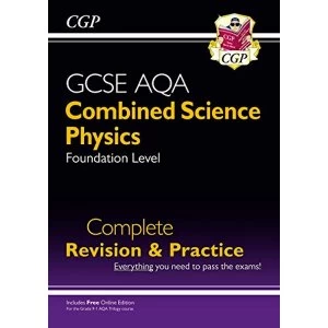 Image of New 9-1 GCSE Combined Science: Physics AQA Foundation Complete Revision & Practice with Online Edn Paperback /...