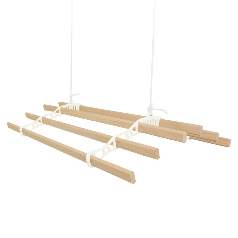 Image of Monstershop Clothing Airer Ceiling Pulley - Ivory - 1.5m Ivory