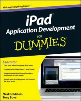 Image of Ipad Application Development for Dummies by Neal Goldstein Paperback