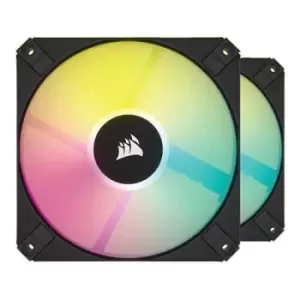 Image of Corsair CO-9050163-WW computer cooling system Computer case Fan 12cm Black