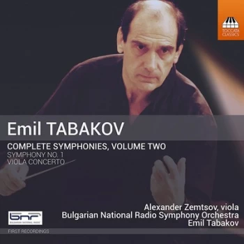 image of Emil Tabakov Complete Symphonies - Volume 2 by Emil Tabakov CD Album