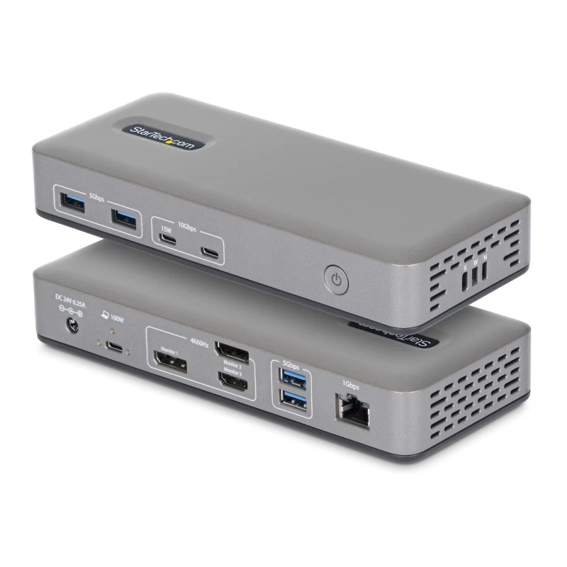 Image of StarTech.com .com - Docking station - for laptop - USB-C 3.2 Gen 2 - 2