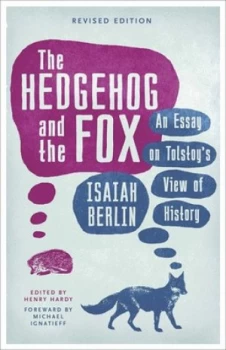 Image of The Hedgehog and the Fox by Isaiah Berlin Paperback