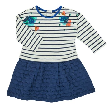 image of Catimini CR30133-12 Girls Childrens dress in Multicolour months,6 months,12 mois,18 months