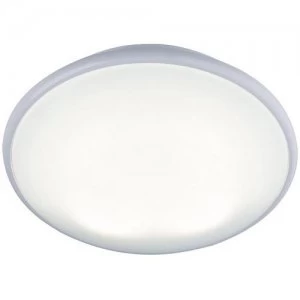 image of KnightsBridge 28W IP20 White Base Bulkhead - White Base