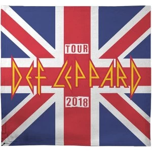 Image of Def Leppard - 2018 Tour Union Jack Blanket