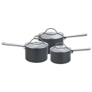 image of Anolon Professional 3 Piece Pan Set, Black