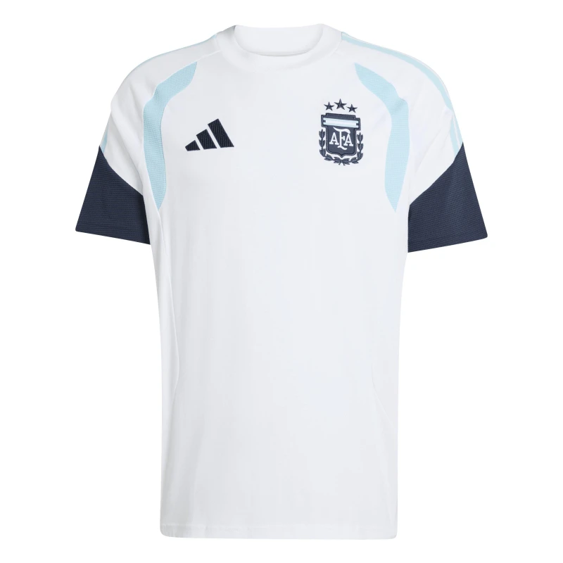 Image of adidas Argentina Training Shirt World Cup 2026 Mens White/Blue male S