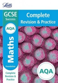 Image of Aqa Gcse Maths Foundation Complete Revision and Practice by Letts Gcse Book