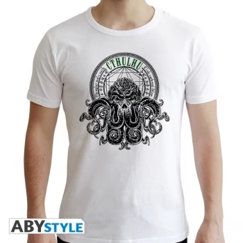 Image of Cthulhu - Cthulhu - Mens Large T-Shirt - White