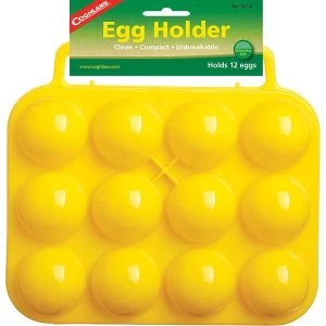 image of Coghlans 12 Egg Holder Camping & Outdoor Egg Carrier, Yellow