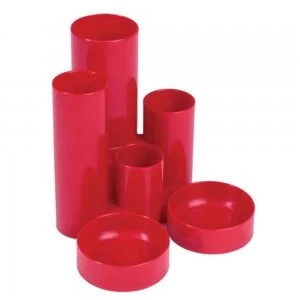 image of Value Deflecto Tube Tidy Red