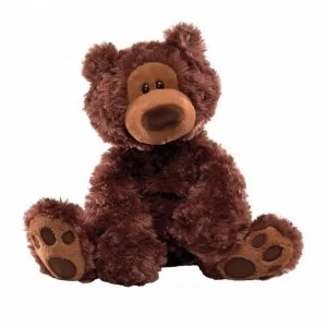 Image of Philbin Bear Chocolate Medium Soft Toy