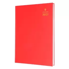 image of Collins 44 A4 Day to Page 2023 Diary - Red