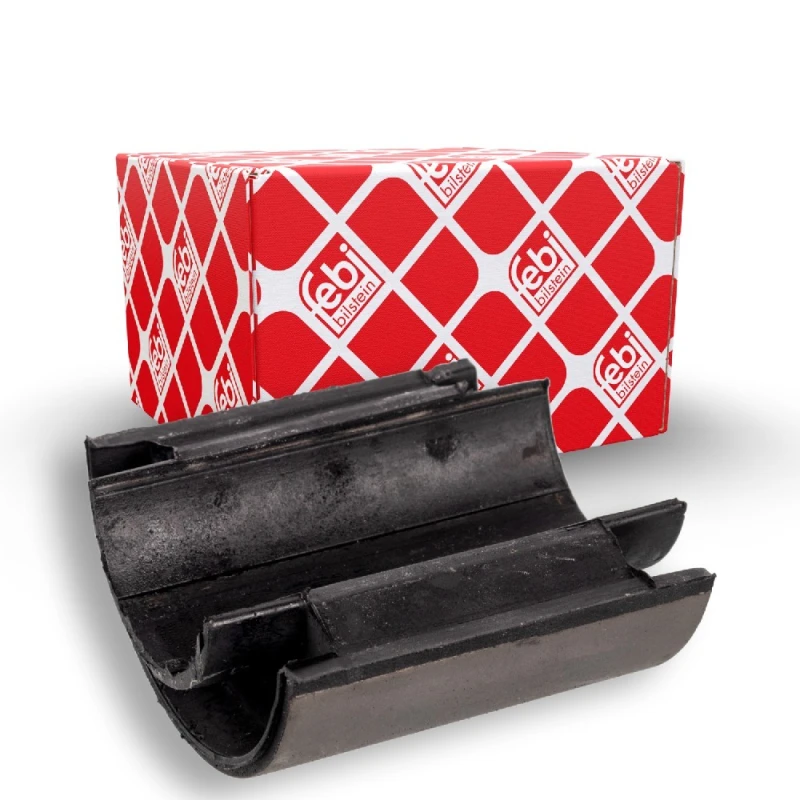 Image of FEBI BILSTEIN 107370 Stabilizer Bushes Front Axle, Elastomer Elastomer Anti-roll Bar Bush Kit (1334)