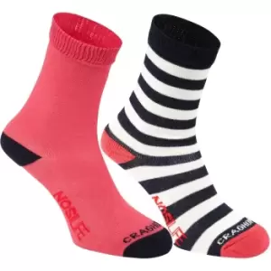Image of Craghoppers Girls Nosi Life Lightweight Twin Walking Socks UK Size 8-10 (EU 26-28)