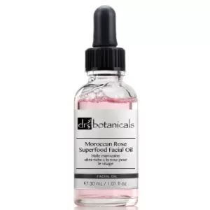 image of Dr Botanicals Moroccan Rose Superfood Facial Oil 15ml