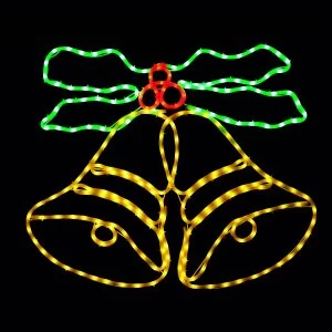 Image of Premier Soft Glow Double Bell LED Rope Light