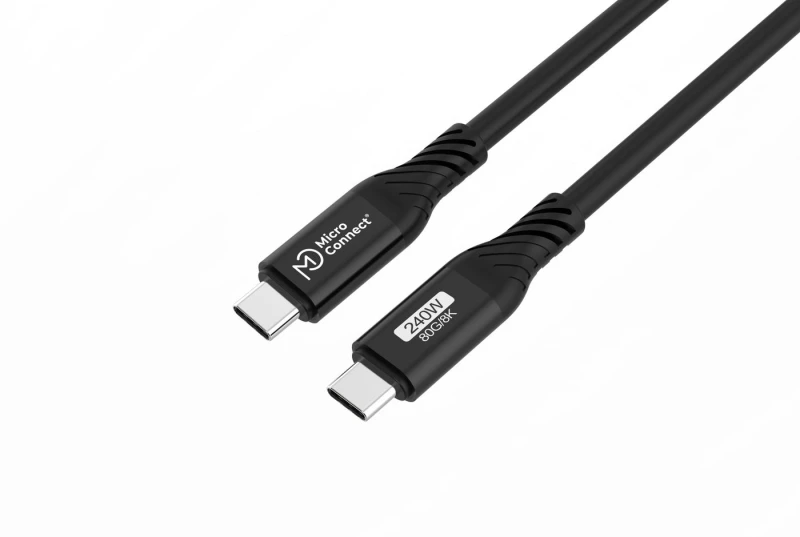 Image of Microconnect USB4CC05-240W-80GBPS USB cable USB4 Gen 3x2 0.5 m USB C B